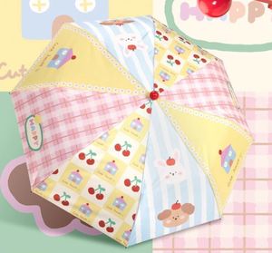 Factory OEM Custom Logo UV Protection Waterproof 8 Rib Cartoon Kids Hook Handle <b>Umbrella</b> for School and <b>Outdoor</b> Use - Product Image 4