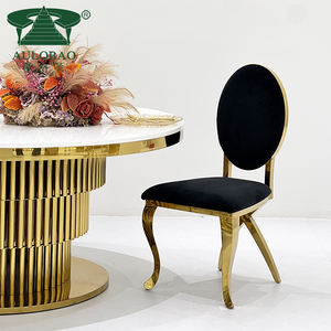 Chaises à dossier fleuri en métal pour mariages, hôtels et événements – Vente directe usine - Product Image 2