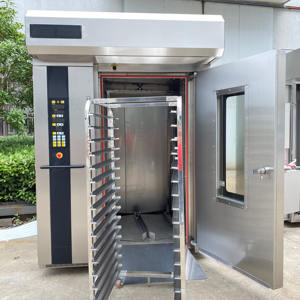 فرن دوار 12/16/صينية أفران دوارة 64 بانديجاس أفران مخبوزات أفران كريمية ، كرواسون ، كعك إسفنجي - Product Image 5