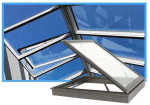 Custom Skylight <strong>Window</strong> Roof <strong>windows</strong> Skylights Aluminum Alloy <strong>Translation</strong> Sliding Roof Skylight for the Villa - Product Image 3