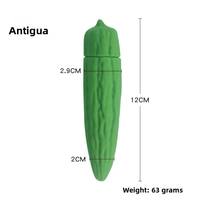 Vibrateur réaliste alimenté par piles en forme de fruits et légumes (Aubergine, Maïs, Piment) – Jouet sexuel pour femmes et hommes – Jouets sexuels pour adultes