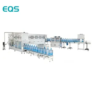 Automatic 19L 20L 3 5gallon Bottle Washer Filler Capper Plant 3 In 1 Mineral Water Filling Machine For Barrel