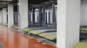 Le véritable élévateur de stationnement à deux niveaux Maihaisheng, qui fonctionne parfaitement dans les ateliers de réparation, augmente la productivité. - Product Image 5