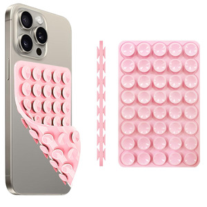 Double-Sided 40 Silicone Suction Cups Pads <strong>Handy</strong> Hands-Free Phone Accessory <strong>Holder</strong> Mobile Phones' Phone Household Sundries - Product Image 1