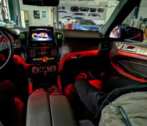 ZYCELA Tweeter Giratorio 4D de 12V con Luz Ambiental para ML/GL/GLE/<span class=keywords><strong>GLS</strong></span> W166, Actualización de Iluminación Interior con Control Original - Product Image 3