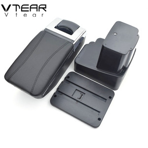 Vtear Pour Nissan <span class=keywords><strong>Juke</strong></span> accoudoir cuir magasin central de stockage boîte fil <span class=keywords><strong>rouge</strong></span> voiture-style intérieur ABS accoudoir accessoires 14-17 - Product Image 6