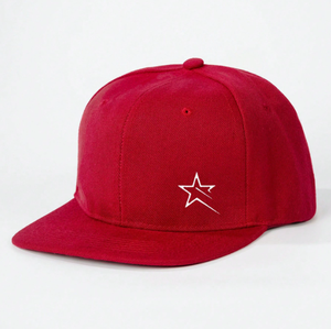 Hot Sale Star Embroidered <b>Flat</b> Bill Snapback <b>Cap</b> Cotton Hip Hop Baseball <b>Cap</b> For <b>Men</b> Women - Product Image 1
