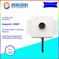 Cámara para Refrigerador/Congelador, 5MP HD, Gran Angular, Antivaho, Resistente a Bajas Temperaturas, Impermeable, USB 2.0, Plug-and-Play, Sin Controlador
