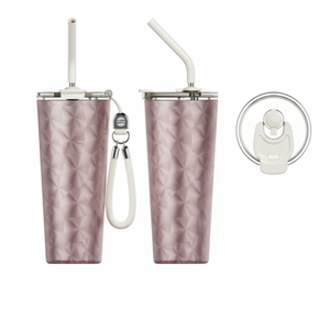 Coffrets cadeaux personnalisés pour femmes, tasses à sublimation avec couvercle et poignée, en acier inoxydable <span class=keywords><strong>isotherme</strong></span>, souvenirs de mariage, tasses à boire, cuillère - Product Image 3