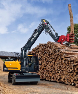 Hyundai escavatore a ruote HW150 13.5 Ton escavatore con Pipeline & Breaker vendita a caldo - Product Image 5