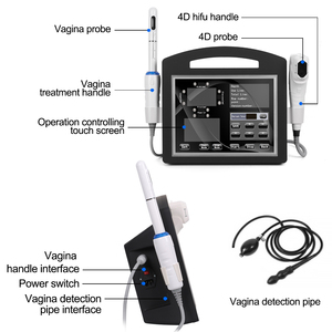 Portable raffermissement de la peau smas hifu 4 d 12 lignes cartouches 4d hifu raffermissement vaginal machine rajeunissement 4dhifu hifufacial - Product Image 2