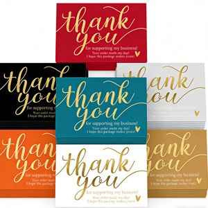 Tarjetas de Agradecimiento Personalizadas, Tarjetas de Regalo Impresas con Logotipo para Recuerdos de Fiesta - Product Image 2