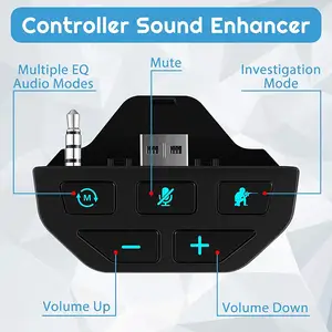 3.5mm אודיו סאונד Enhancer אוזניות אוזניות משחק מתאם אביזרי משחקים עבור Xbox אחת בקר