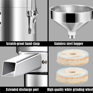 เครื่องทำซอสแบบตั้งโต๊ะสำหรับทำเนยถั่ว งา ถั่วลิสง พิสตาชิโอ เครื่องบดถั่วเชิงพาณิชย์ เครื่องทำเนยถั่ว - Product Image 6