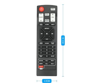 AKB73575402 Reemplace el control remoto apto para <span class=keywords><strong>LG</strong></span> Sound Bar NB2420A NB2520A NB2530A NB3520A Sistema de <span class=keywords><strong>barra</strong></span> de <span class=keywords><strong>sonido</strong></span> de cine en casa de la S33A1-D - Product Image 3