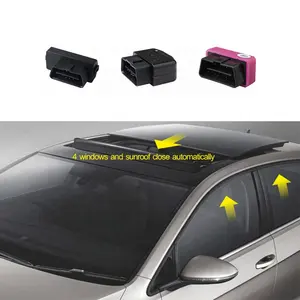 Actualización automática de ventanas con enchufe OBD, cierre inteligente de ventanas, 4 ventanas