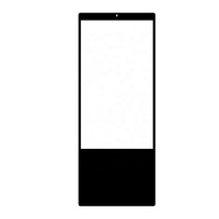Protection d'écran en verre trempé pour écran LCD industriel de 24 pouces, anti-traces de doigts, dureté de surface 9H, personnalisable 2.5D