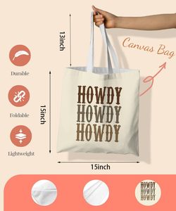 Custom Logo 16oz 12oz 35x40cm Reusable Letter Pattern <strong>Canvas</strong> Cotton Tote Bags with Full-Color <strong>Printing</strong> - Product Image 6