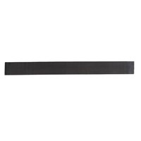 Ebony Wood Fretboard DIY Making Fingerboard Replacement Ideal for Electric Bass Guitar Stringed Instrument Black