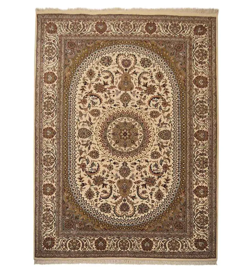 S.W. Wollen Handgeknoopt Persian Design Tapijt 12/60 Dikte 12-15Mm Tegen De Laagste Prijs