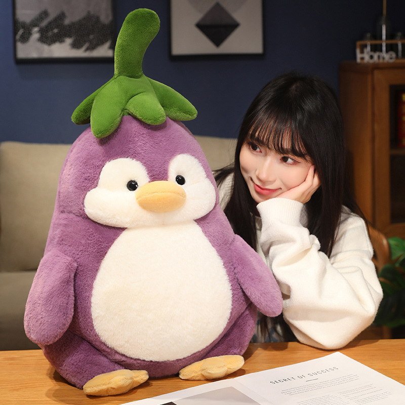 8 Inch Soft Penguin Plush Toys - Black Penguin Stuffed Animal For Kids