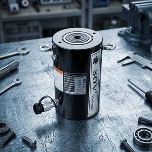 Cylindre hydraulique simple effet ENERPAC en acier, robuste, 100T, course 150MM, CLSG-1006, 700BAR, durée de vie 8-10 ans, pour poussée - Product Image 2