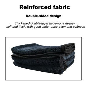 Toalla de Microfibra Trenzada de 30x30 cm, 400 g/m², <span class=keywords><strong>Monocapa</strong></span>, Súper Absorbente, Fácil de Lavar, Más Grande, Gruesa y Suave para el Cuidado y Limpieza del Automóvil - Product Image 5