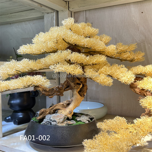 ต้นสนจำลองต้นไซเปรสจำลองทำจากต้นสนจำลองในร่มกลางแจ้งห้องแสดงนิทรรศการโรงงานตกแต่งโรงแรม - Product Image 4