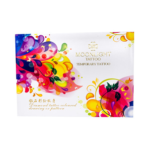 20 colori di Halloween evento Glitter tatuaggio Set per feste forniture temporanee del tatuaggio adesivi per la vita quotidiana dei bambini - Product Image 4