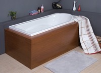 Baignoire/bain à remous en acrylique blanc certifié CUPC Design rectangulaire moderne Portable intégré meilleure qualité pour hôtel intérieur