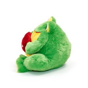 <span class=keywords><strong>Rana</strong></span> Verde de peluche con corazón rojo, divertida <span class=keywords><strong>rana</strong></span> de San Valentín - Product Image 3