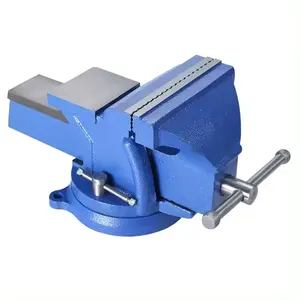 The Factory Supplies 360 Degree High Quality Multi-Purpose Rotary Cast Iron Heavy Duty Series With Drill Clamp bench vise