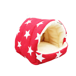 Cochon d'inde perroquet Cage pour animaux de compagnie Oiseaux Lieu de vie Perroquets Cave <span class=keywords><strong>Lit</strong></span> Tente Suspendue Hiver Chaud Nid d'oiseau Maison - Product Image 5