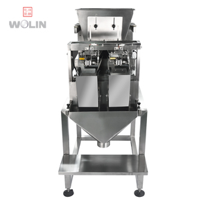 حار بيع 2 آلة وزن مزودة برؤوس 1000g الأرز الخطي مقياس ملء ماكينة تغليف - Product Image 1