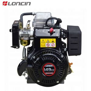 เครื่องยนต์เบนซิน Loncin 165F-3H ระบายความร้อนด้วยอากาศ 4 จังหวะ สำหรับเครื่องตบดินแบบกระแทก กระบอกสูบเดี่ยว 149 ซีซี สตาร์ทเท้า สำหรับงานวิศวกรรม - Product Image 1