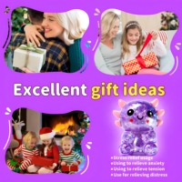 Dumpling Squishies Fidget Stress Ball Cute Sitting Toy Mystery Box TPR Material Unisex Stress Relief Squeeze Stretchy All Ages