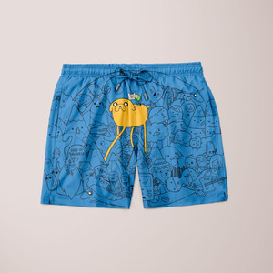 กางเกงขาสั้นลายศิลปะน่ารัก - Product Image 2