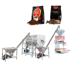 Mezclador de Polvo en Forma de U con Transportador de Tornillo, Máquina Automática para Mezclar Polvo Seco para Productos Químicos Industriales, Capacidad de 200L-5000L, con Motor - Product Image 1