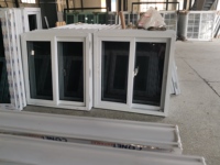 Ventana Corredera de PVC Resistente a Huracanes de Bahamas, Aislamiento Térmico, Vidrio Templado con Pantalla Plegable para Hotel