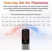 Kotak Pengering Filamen Creality Space PI 1.75mm dengan Pemanas 360 Derajat B0CQJVF7CR 1.5kg Buatan Cina