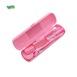 Kit <span class=keywords><strong>dentaire</strong></span> orthodontique 8-en-1 pour l'entretien <span class=keywords><strong>des</strong></span> appareils dentaires, ensemble de voyage professionnel <span class=keywords><strong>avec</strong></span> cire orthodontique, miroir, brosse interdentaire, support OEM/ODM - Product Image 4