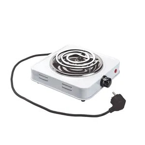 ที่กําหนดเอง 1000W Single Burner Camping ไฟฟ้าแผ่นร้อนเหล็กรีดร้อนเตาไฟฟ้าแผ่นร้อน