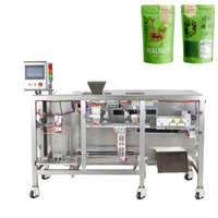 Machine d'emballage automatique de remplissage et de scellage horizontal pour aliments et produits, moteur pneumatique, sacs en papier/plastique