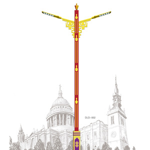 Lampadaire LED en alliage d'aluminium, étanche IP65, lumière du jour 5000K, AC 220V, Type III, éclairage routier extérieur, détecteur de mouvement - Product Image 4