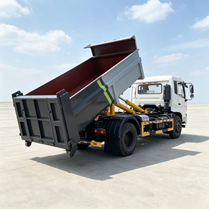 Camión de basura de alta resistencia Dongfeng Kinland con brazo de gancho para residuos de construcción, camión con gancho elevador para eliminación de residuos de construcción - Product Image 6