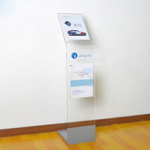 Tùy chỉnh A4 Acrylic tầng thường vụ quảng cáo hiển thị đứng với tờ rơi Túi - Product Image 3