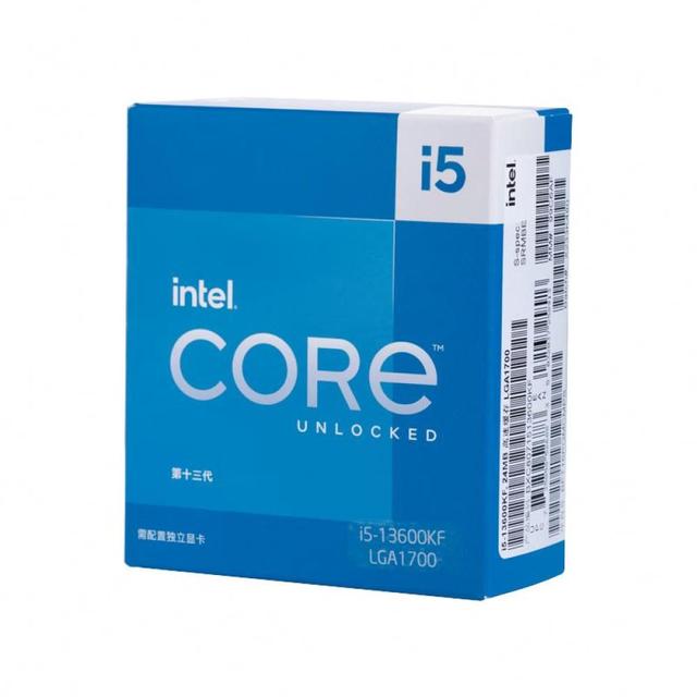 New for Core I5 13600KF 3.5GHz 24MB L3 Cache 14 Cores LGA 1700 Socket Gaming Desktop Computer CPU