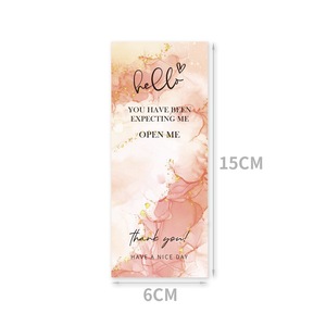 Il regalo per piccole imprese decora gli adesivi, grazie adesivi etichette con sigillo impermeabile - Product Image 3