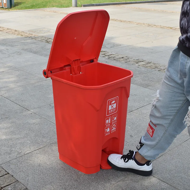 Hoge Kwaliteit Groothandel Geclassificeerde Prullenbak Indoor Plastic 13 Gallon Vuilnisbak Vuilnisbakken Met Pedaaldeksel