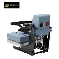 Máquina de transferencia de calor de prensa de sublimación de ropa textil plana pequeña Galaxy Press para camisetas